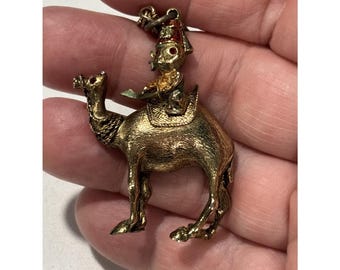 Klitzner Masonic Camel Necklace