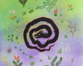 Wyrms Garden Embroidery