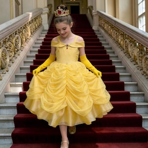 strapless open back dress Ball Gown Lace Sweetheart Yellow Quinceanera Dress main image 0