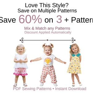 Boys Pants and Shorts Sewing pattern, Girls or Boys Lounge Pajama Pants. PDF Digital Sewing Pattern. Instant Download. Trevor image 2
