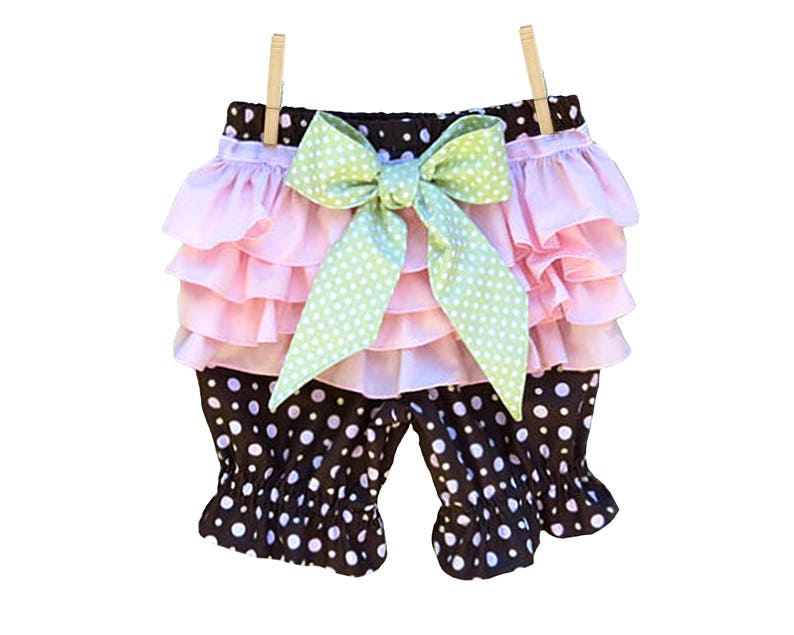 Quick & Easy Baby Girl Bloomer in 2 Lengths, PDF Sewing Pattern. Infant