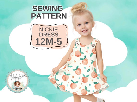 knee length dresses for ladies Easy Jumper Dress Sewing Pattern main image 0