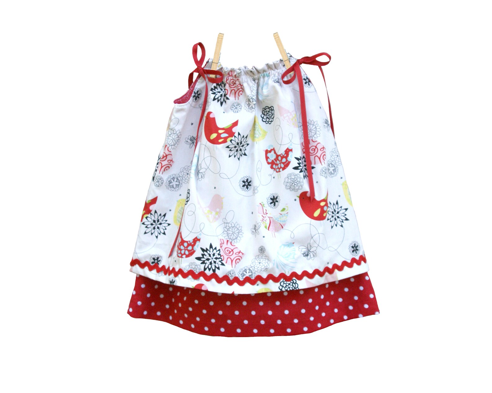 Girl's Quick Easy Pillowcase Dress With Double Layers. PDF - Etsy