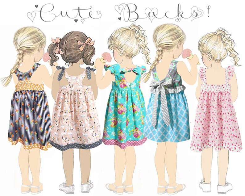 Boutique Ruffle Pants PDF Sewing Pattern. 1, 2 or 3 Ruffles. Digital Instant Download. Emma image 10