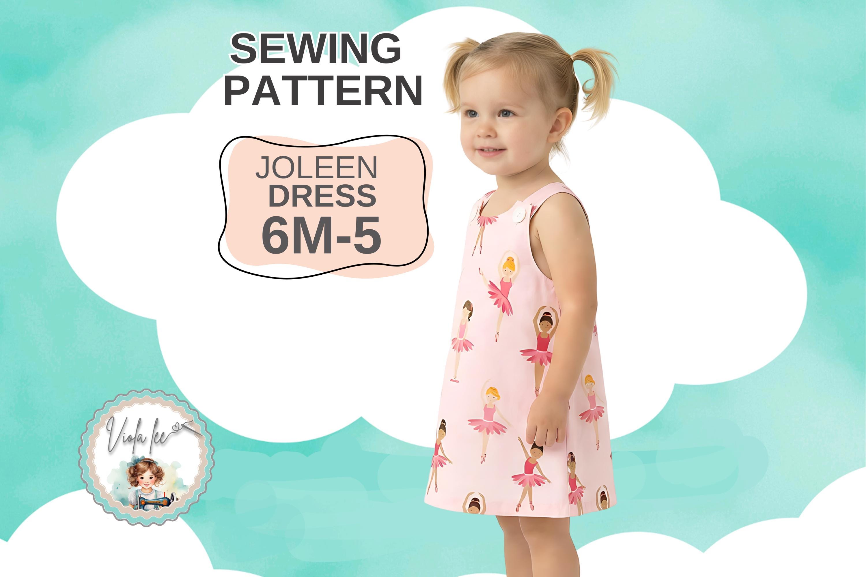 a line jumper dress pattern Mimi Pinafore Dress PDF Pattern Quick-Sew Adorable – Frocks & Frolics