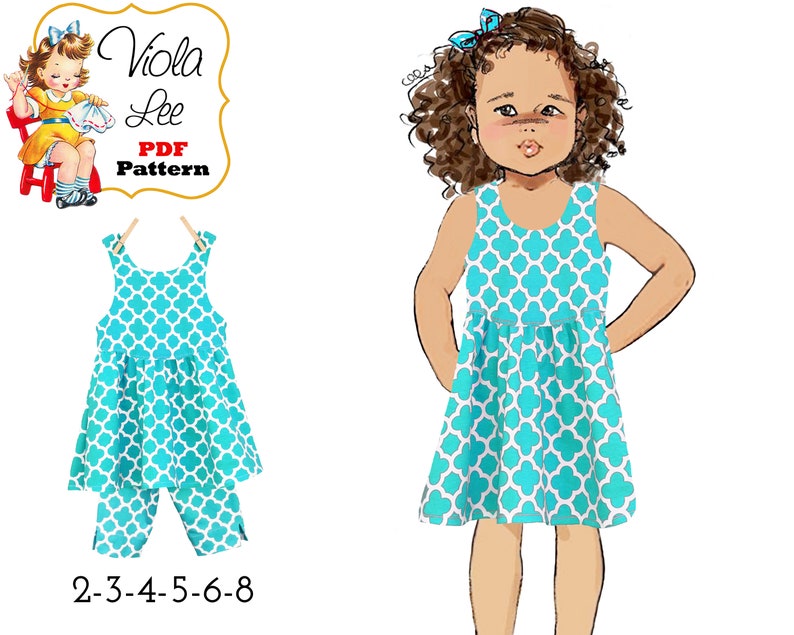 Toddler Knit Dress Sewing Pattern. Cute Jumper Pattern. PDF Etsy