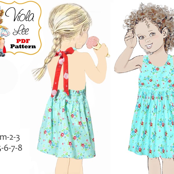 Halter Dress Pattern Etsy halter-dress-pattern-etsy