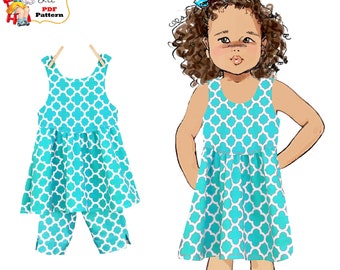 Knit Dress-Top-Jumper pdf Sewing Pattern. Instant Download, Rosie