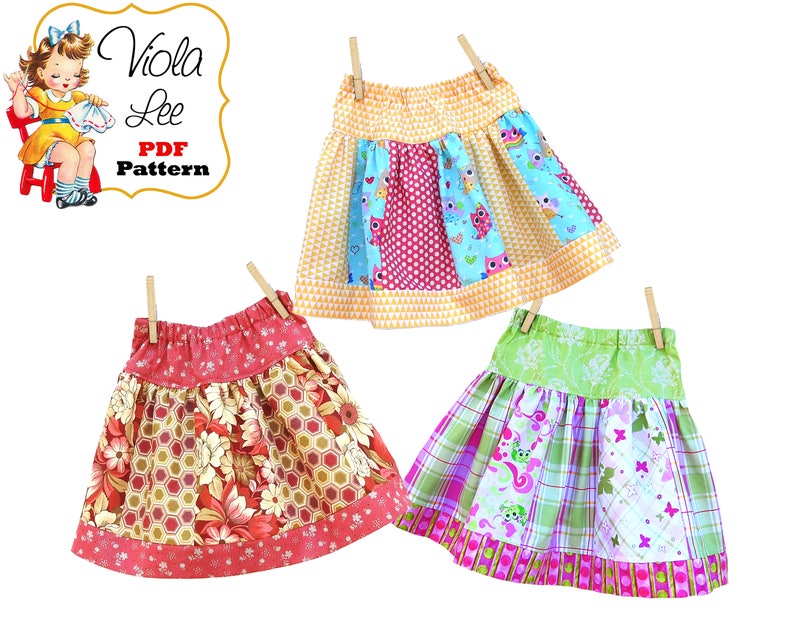 Baby Sewing Patterns Infant Skirt Patterns Girls Skirt Etsy