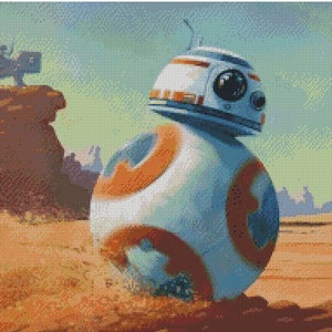 Roll On BB8 Cross Stitch