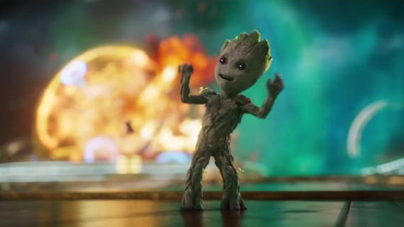Groot cheap bailando juguete
