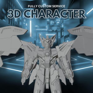 Custom 3D Model Design, Personalized 3D Art & Models, High-Quality STL Files for 3D Printing, Unique Gifts, Custom 3D Creations