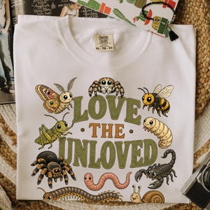 Love The Unloved Animals PNG sublimation | Misunderstood Animals PNG | Bat, Frog, Snake, Spider Clipart (Digital Download)