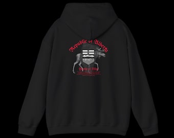 Republic of Alberta Strong and Free Streetwear Hoodie