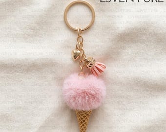 Llavero de peluche artesanal, llavero de graduación, llaveros de peluche en forma de corazón, ramo de novia,