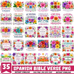 Boho Spanish Bible Verse Png, Vintage Boho Floral Christian Shirt Png, Spanish Christian Svg, Spanish Religious Svg,Christian Phrases Cricut