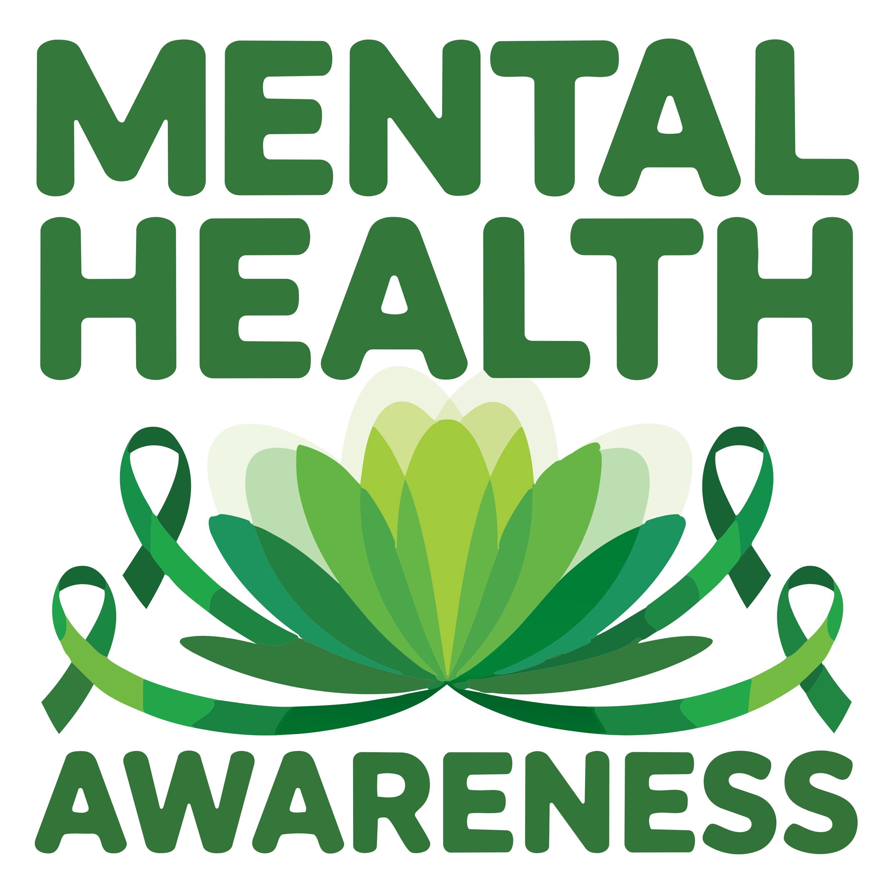 Mental Health Awareness Svg Png, World Mental Health Day Svg, Mental ...