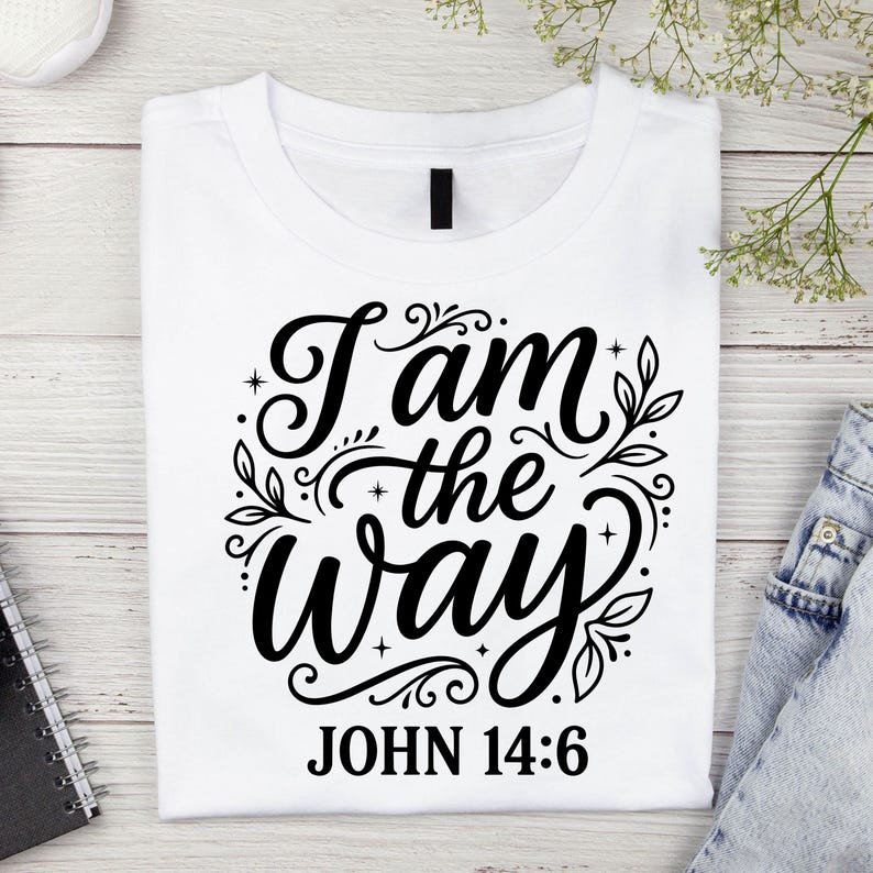 Bible Scripture Svg Png Bundle, Minimal Christian Quote Svg, Religious Quotes, Jesus Svg, Bible Print, Cut Files Cricut DXF, Bible Verse Png image 5