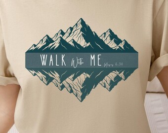Walk With Me LDS Young Women T-Shirt, 2026 Youth Theme Tee, LDS Shirt