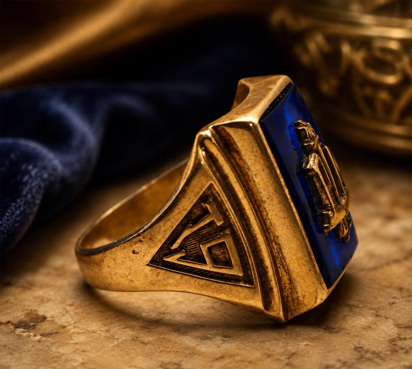 Vintage 1965 Class Ring - Etsy