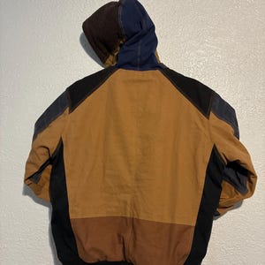 Carhartt Reworked Patched Hooded Jacket XL image 2
