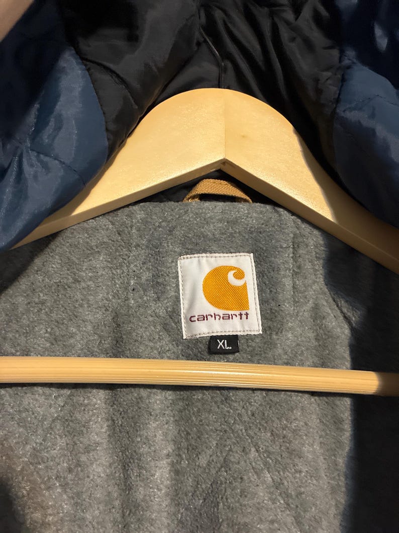 Carhartt Reworked Patched Hooded Jacket XL image 4