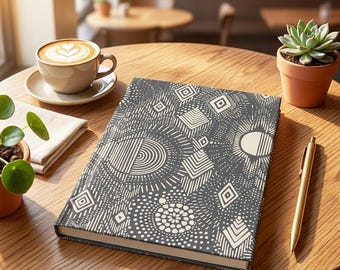 Sacred Geometry Journal Mindfulness Notebook Meditation Writing Ritual Gift