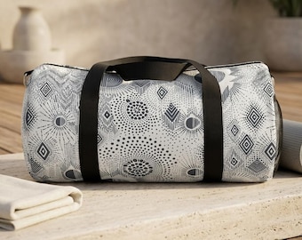Weekender Duffel Bag Travel Gym Carry On Sacred Geometry Minimalist Bag