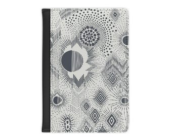 Passport Cover for Women | Sacred Geometry Travel Holder | Carry On Essential | Gift for Her