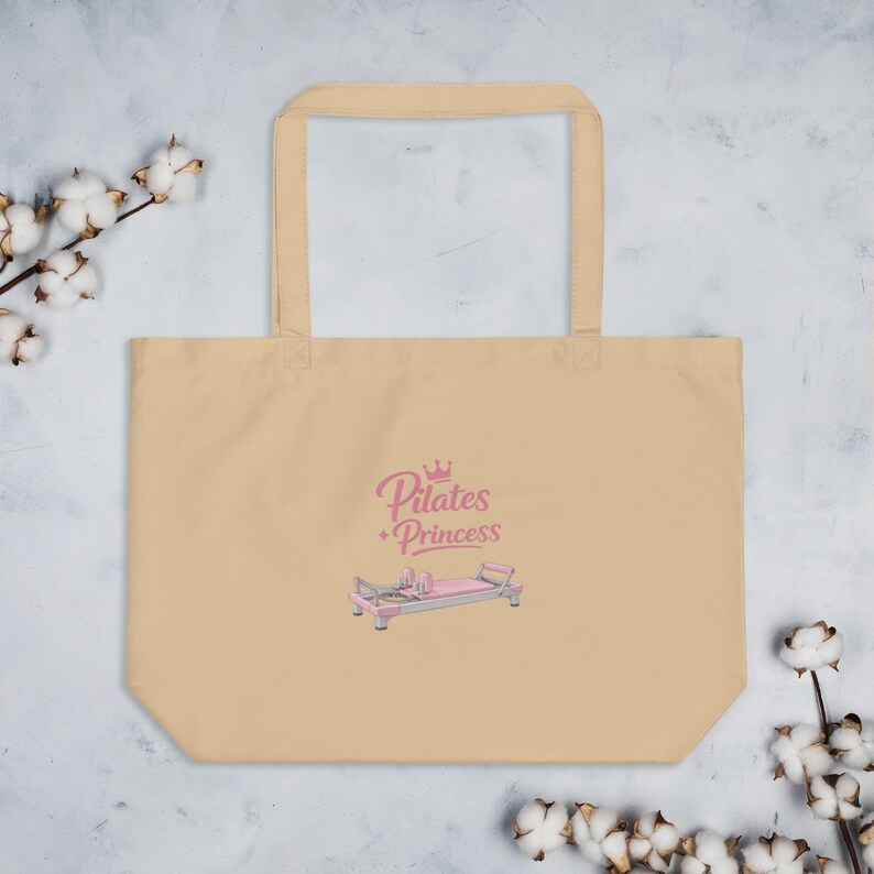 Pilates Princess Tote Bag | Cute Pilates Gym Girl Reformer Bag