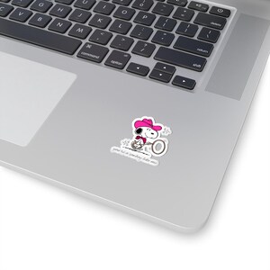 Snoopy Cowboy Like Me Sticker image 5