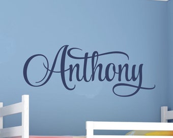boy name wall decals
