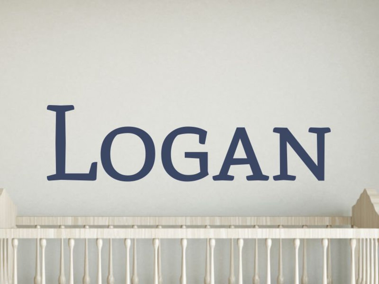 Custom Name Wall Decal Boy Baby Boy Nursery Name Decal Custom Etsy