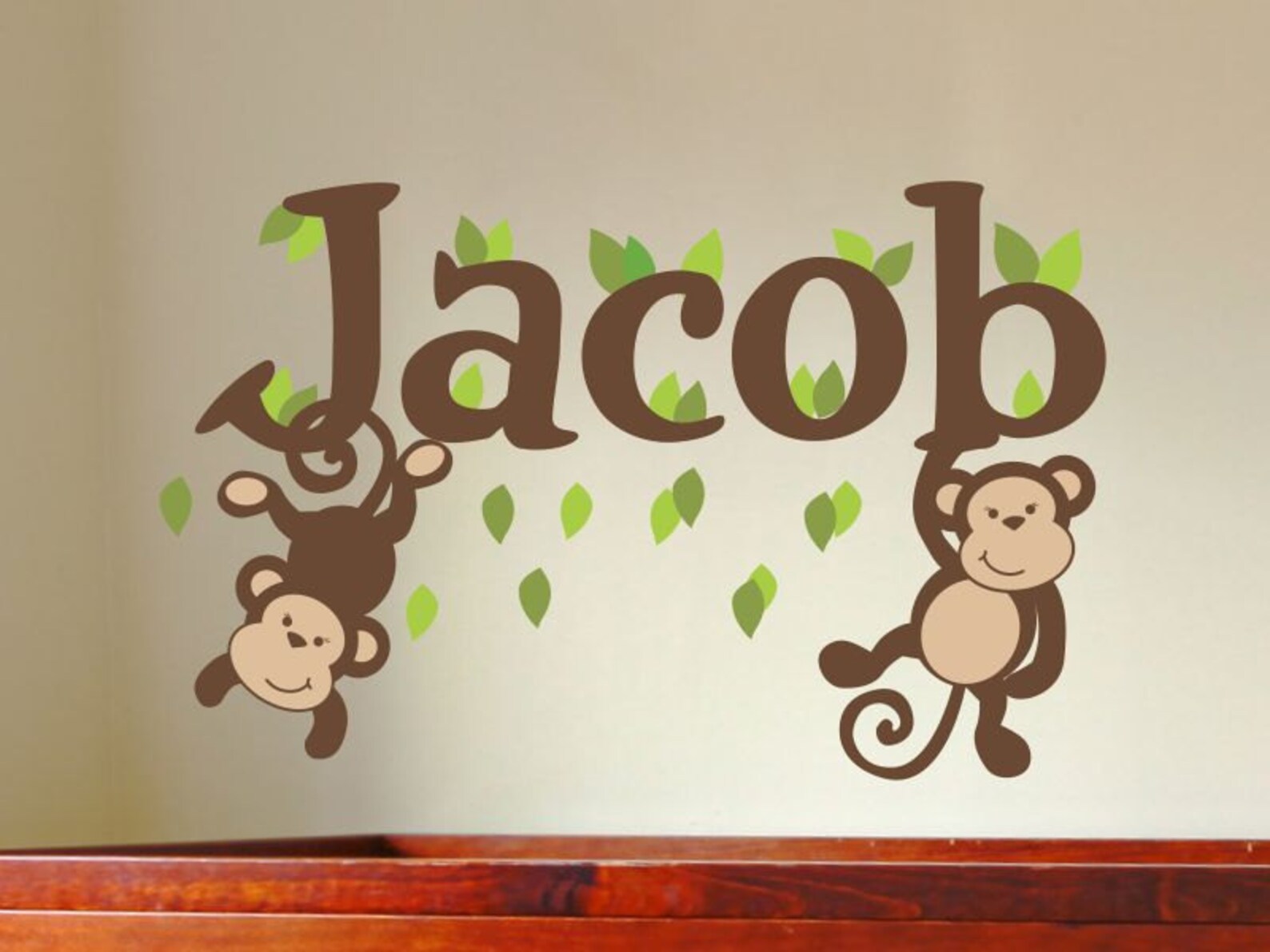 Personalized Name Decal for Wall Baby Boy Nursery Name Wall | Etsy