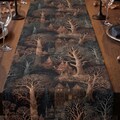 Enchanted Forest Table Runner: Gothic Victorian Dark Cottagecore Dining Decor