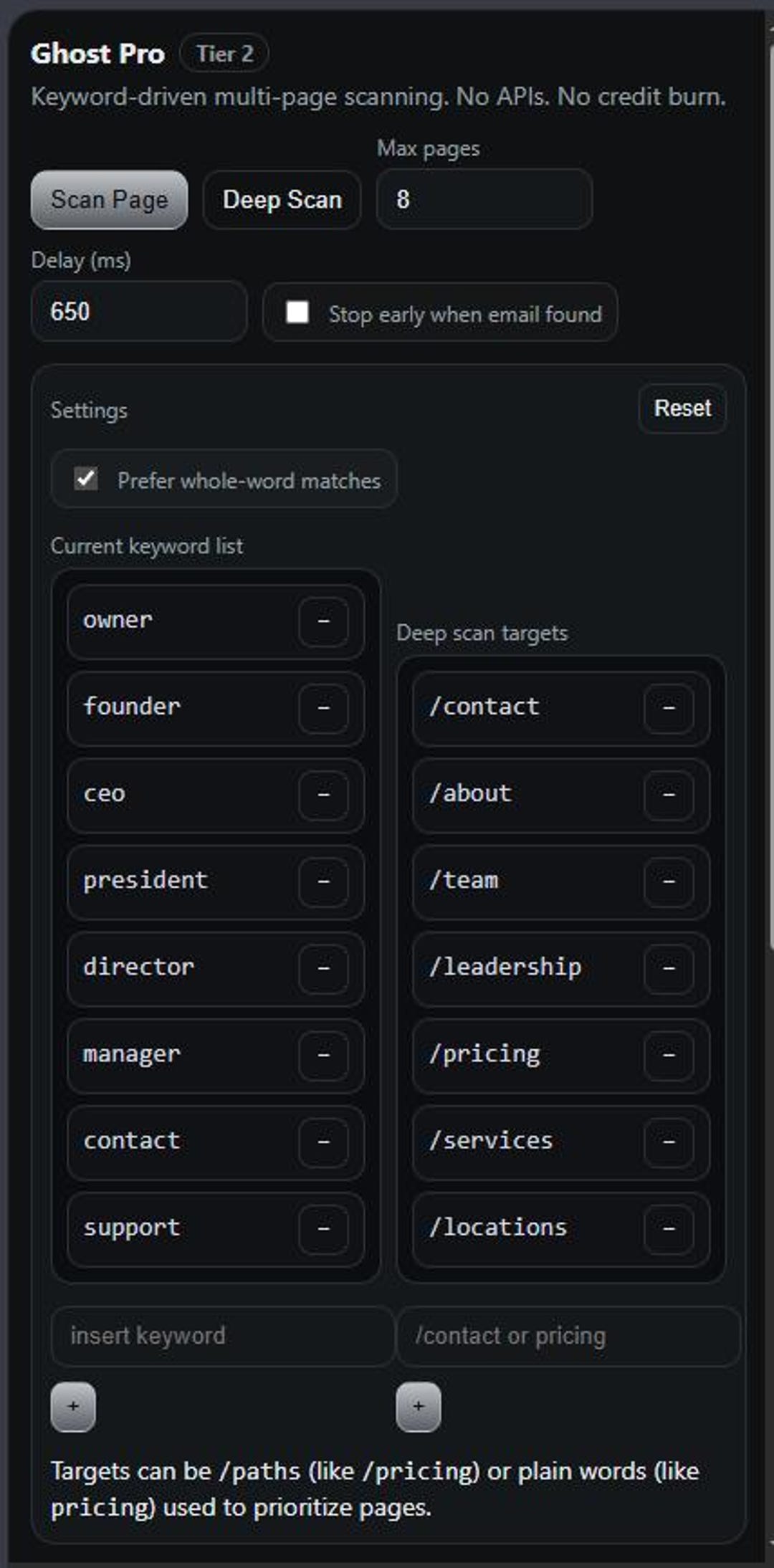 Ghost V2 Marketing Web Scanner Tool - Etsy