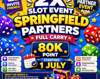 2x Slot Syrup Event Partners Springfield Puntos de juego completos / Servicio confiable / A partir del 1 de julio