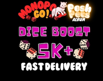 Monopoly Go Dice Boost 5k Barato y rápido
