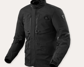 Rev It Poseidon 3 Gothic Motorradjacke, Wasserdichte Cordura Reitjacke