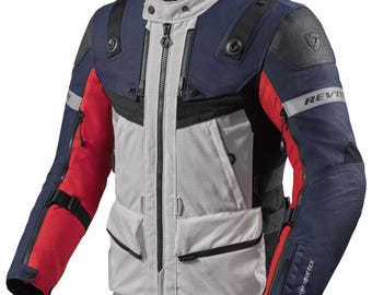 Rev IT Defender 3 Giant Jacke Gore Tex Motorradjacke Abenteuer Touring Jacke Wasserdichte ADV Reitausrüstung Dual Sport Moto Jacke