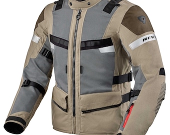 REV IT Cayenne 2 Jacke Mesh Adventure Motorradjacke CE Level 2 Rüstung Sommer Reiten Touring Adventure Moto Ausrüstung Belüftete Reiterjacke