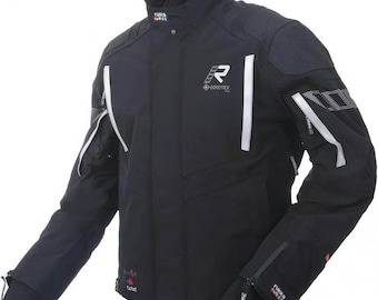 Chaqueta textil Rukka Shield R, chaqueta impermeable de cordura para montar a caballo
