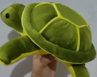 Pluszowa zabawka Zielony Żółw Morski – Miękki, aksamitny, oceaniczny pluszak 35 cm