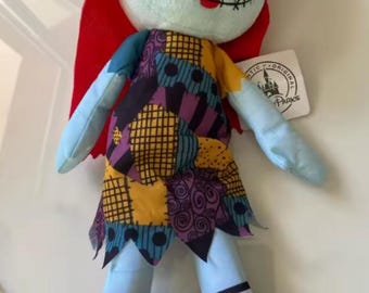 Pluszowa lalka Sally – inspirowana filmem „Miasteczko Halloween” w stylu gotyckiej, miękkiej lalki szmacianej na Halloween, inspirowana filmem „Tim Burton”, 30 cm