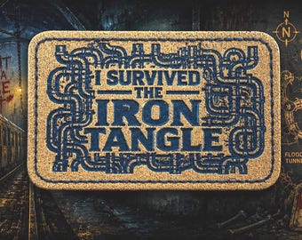 Dungeon Crawler Carl Iron Tangle Patch (3x2 inches) Leatherette