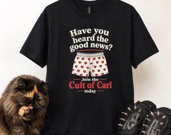 Dungeon Crawler Carl Cult of Carl  T-Shirt , DCC  SM-XXL