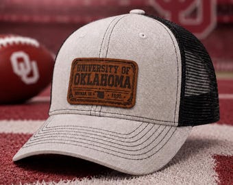 Oklahoma OU Sooner  Truckers Hat, Snap Back, Mesh, Adjustable