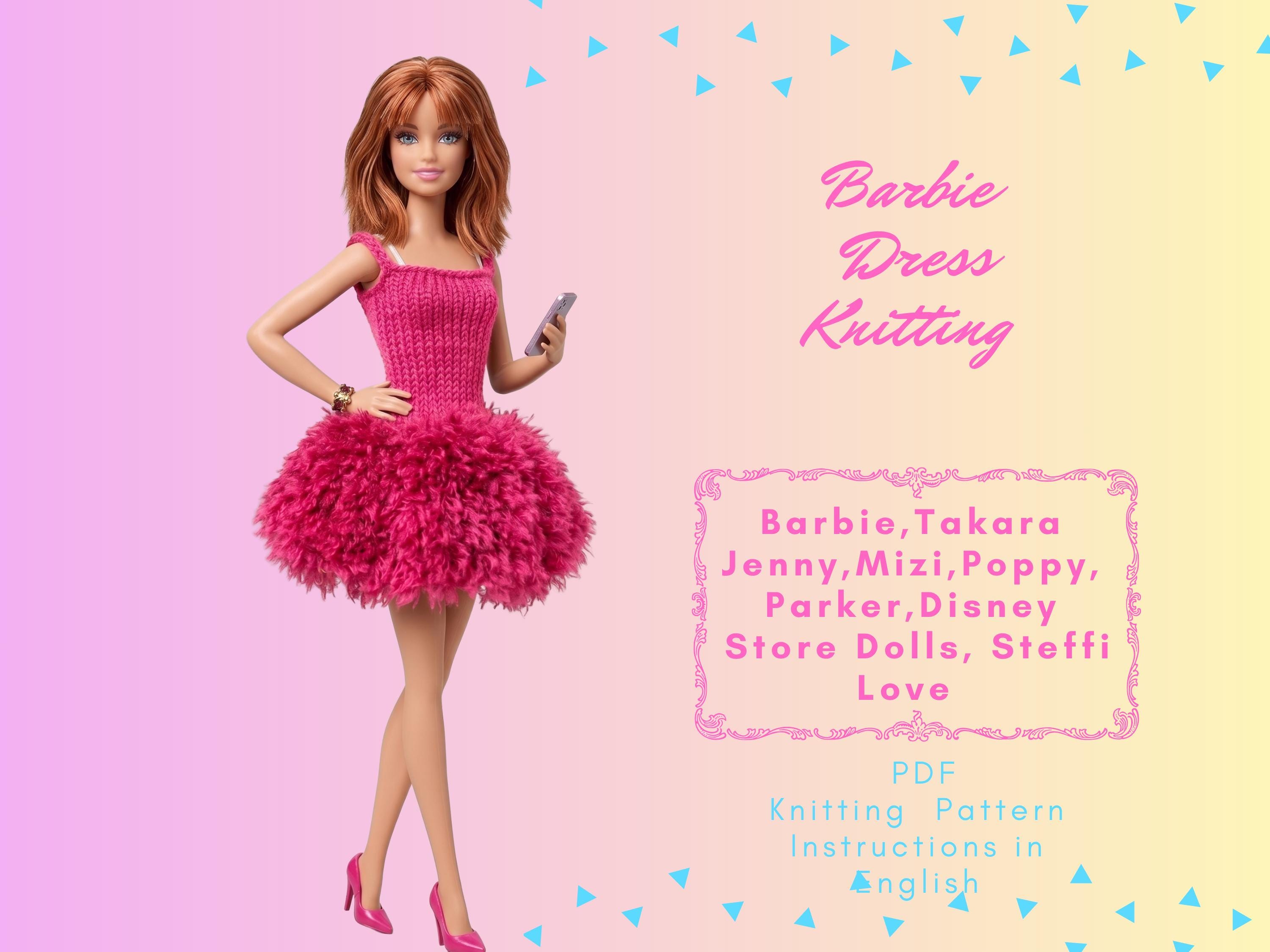 Pink Barbie Dress - Etsy Pink Barbie Dress - Etsy