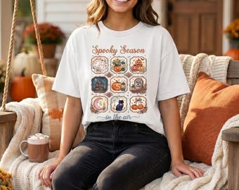 Funny Fall PNG, Summerween Ghost Shirt Design, Trendy Halloween Lover Graphic, Spooky Season Png, Digital Download