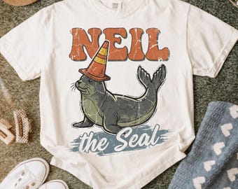 Funny Seal PNG, Tasmanian Wildlife Graphic, Retro Animal Lover Design, Vintage Coastal Artwork, Digital Download